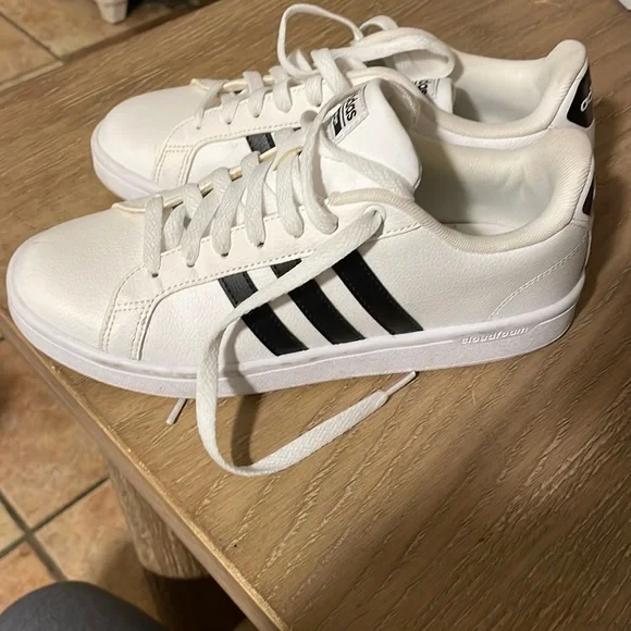 Shoes | Adidas Grand Court Cloudfoam Womens Shoes Size 8 | Poshmark